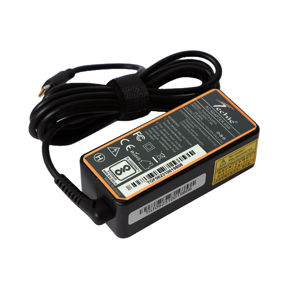 Techie 45W Type-C Universal Laptop Charger