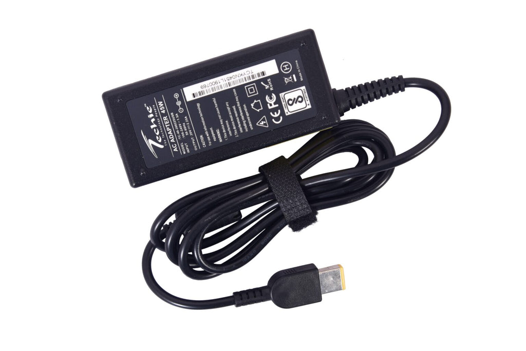 Techie Compatible Lenovo 45W Laptop Charger (20V, 2.25A) | USB-C Connector