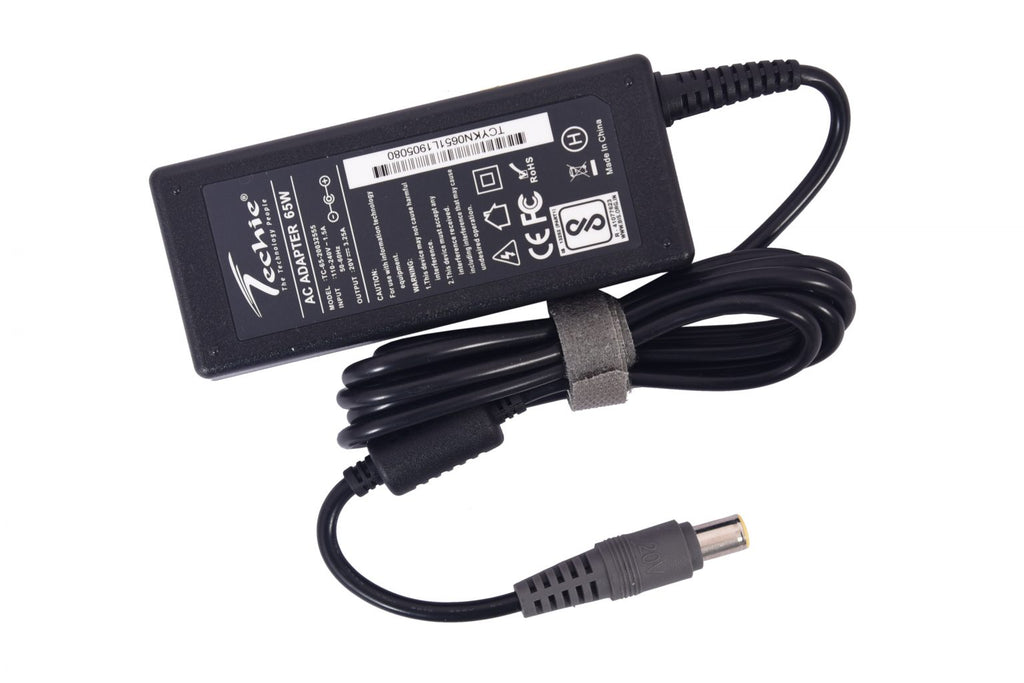 Techie Compatible Lenovo 65W Laptop Charger (20V, 3.25A, 7.9 × 5.5mm)