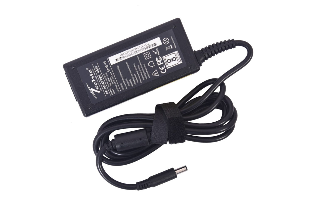 Techie Compatible Dell 45W Laptop Charger for XPS 13 9343, Inspiron 15 3552, 5368 (19.5V, 2.31A)