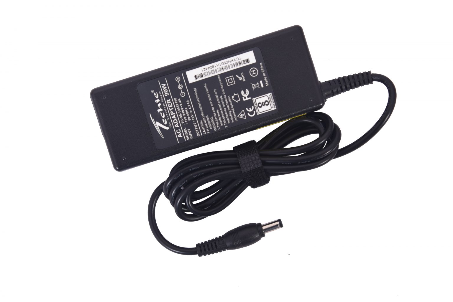 Techie Compatible HP 90W Laptop Charger for Business Notebook Nx9000, Omnibook 2000, Pavilion Xh Series (19V, 4.74A, 5.5mm × 2.5mm)