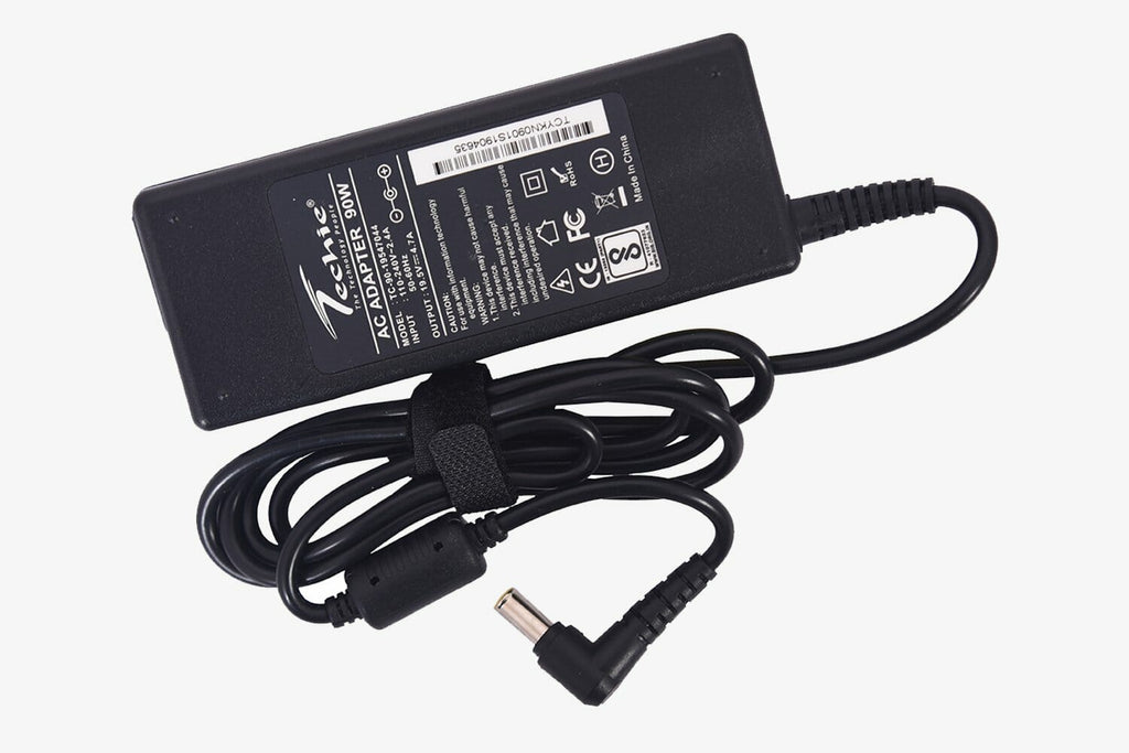 Techie Compatible Sony 90W Laptop Charger for Vaio PCG-61211M, 15, 15E Series (19.5V, 4.7A)