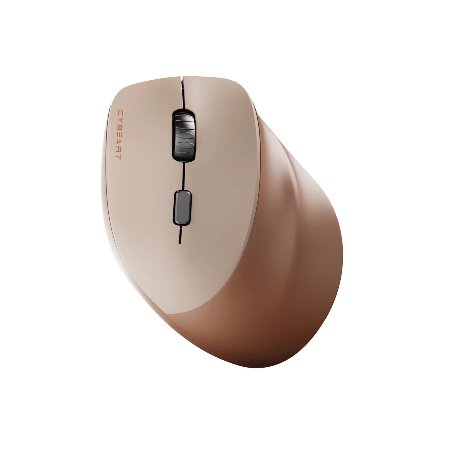 CYBEART | Arcus Wireless Ergonomic Mouse-Mocha mousse