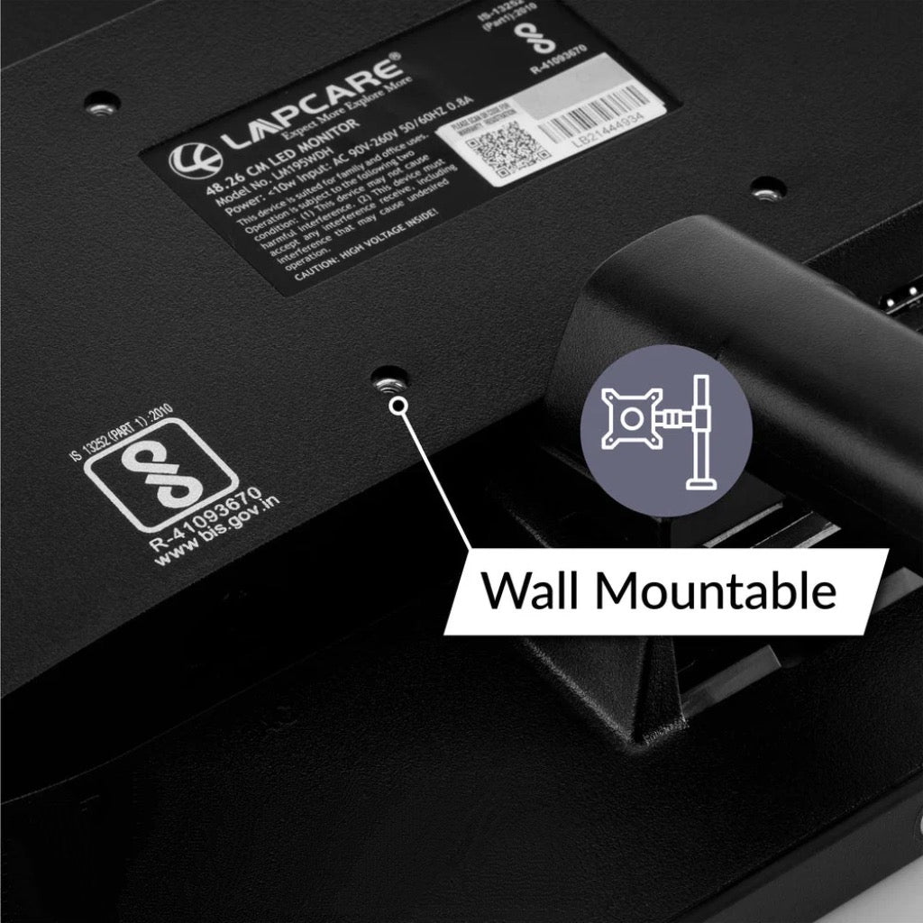 Lapcare 19-Inch LED Monitor LM195WDH