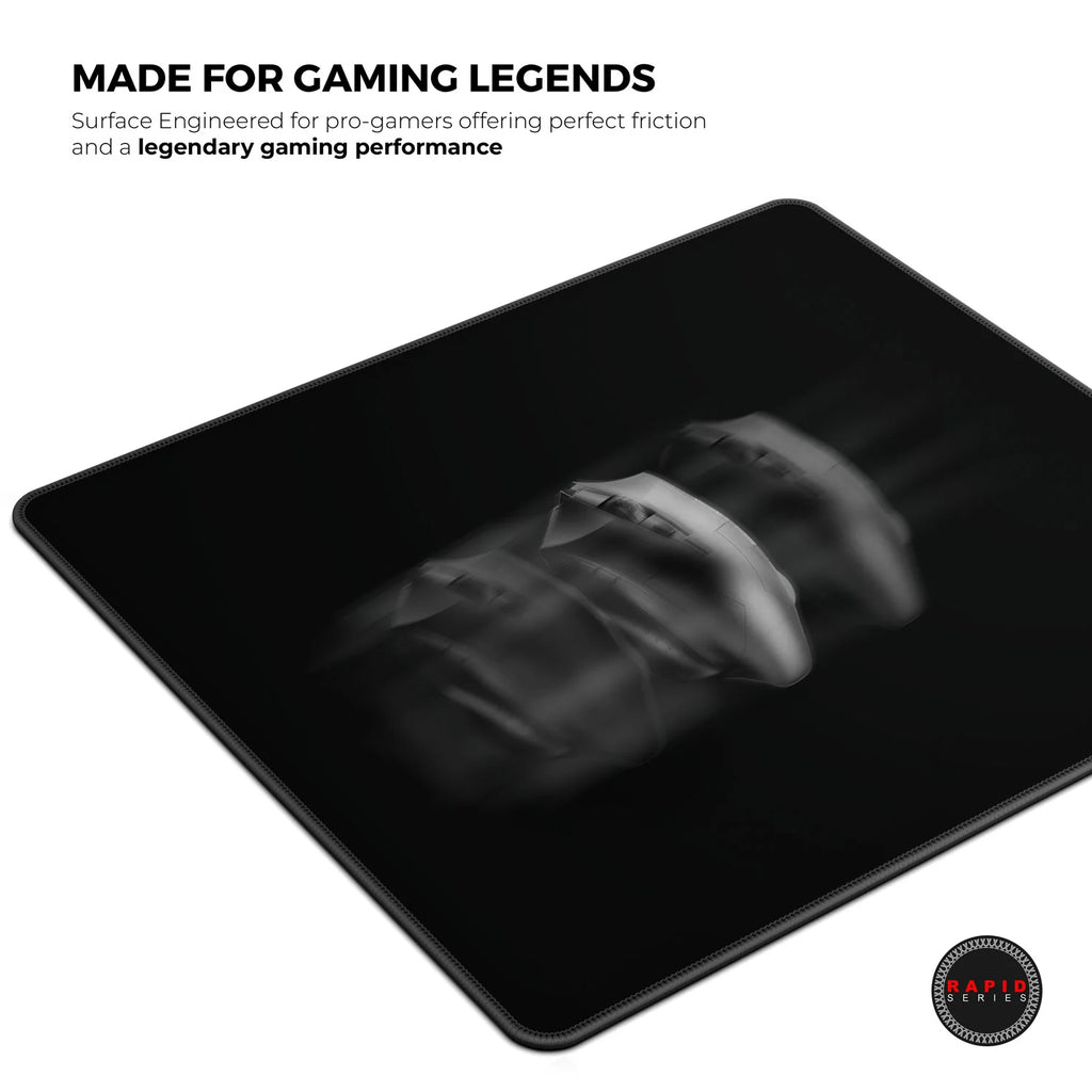 Cybeart | Ghost (Black) Gaming Mouse Pad