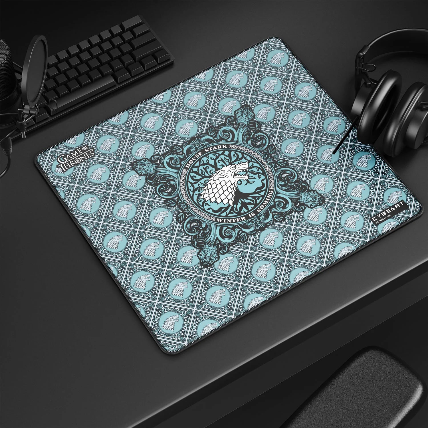 Cybeart | House Stark - Game of Thrones Gaming Mouse Pad