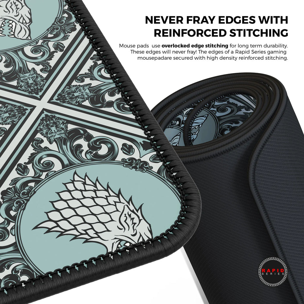 Cybeart | House Stark - Game of Thrones Gaming Mouse Pad
