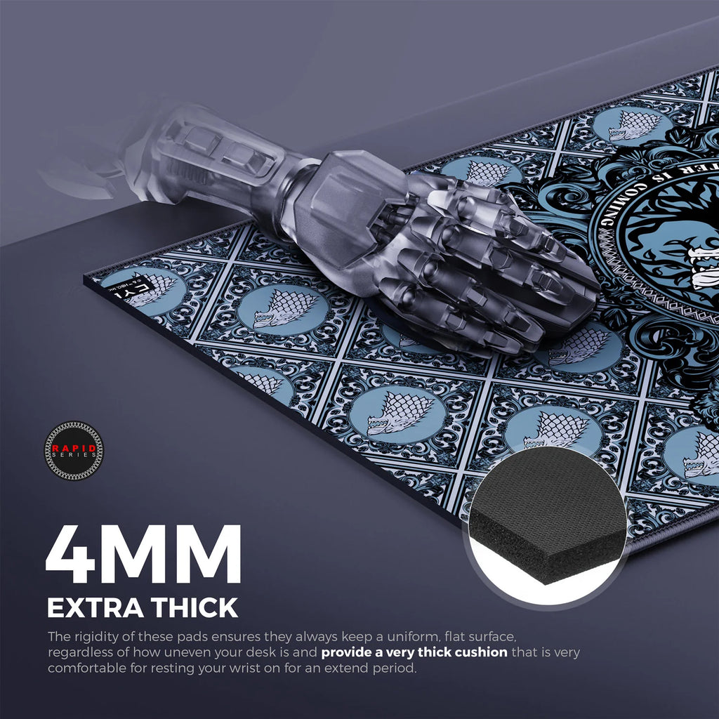 Cybeart | House Stark - Game of Thrones Gaming Mouse Pad