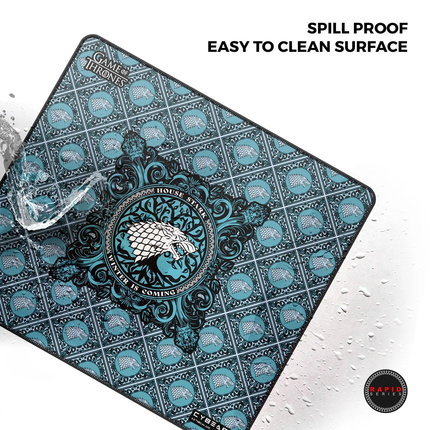 Cybeart | House Stark - Game of Thrones Gaming Mouse Pad
