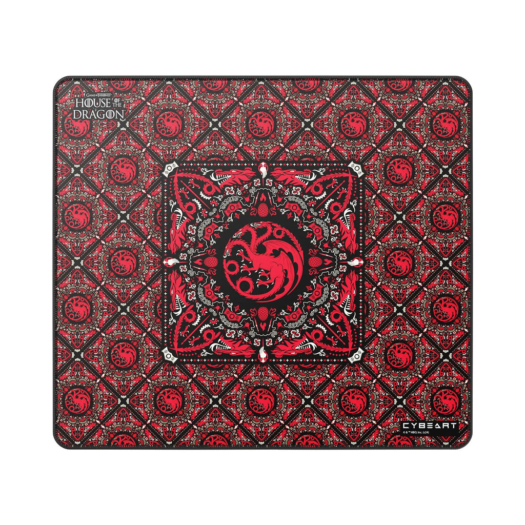 Cybeart | House Targaryen - House of Dragons Gaming Mouse Pad