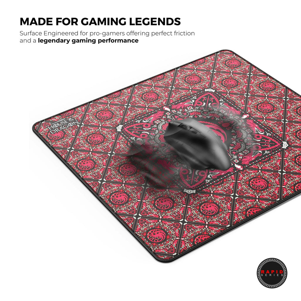 Cybeart | House Targaryen - House of Dragons Gaming Mouse Pad