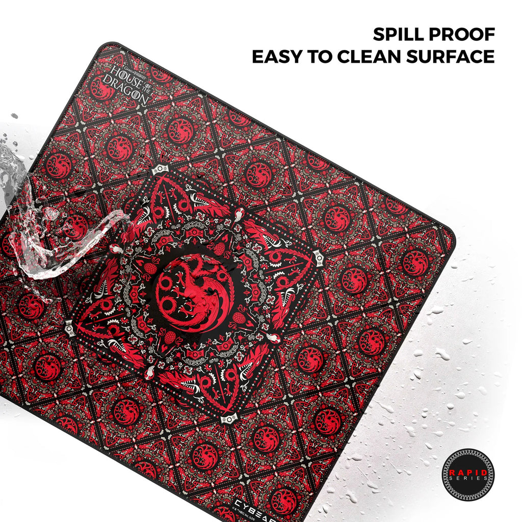 Cybeart | House Targaryen - House of Dragons Gaming Mouse Pad