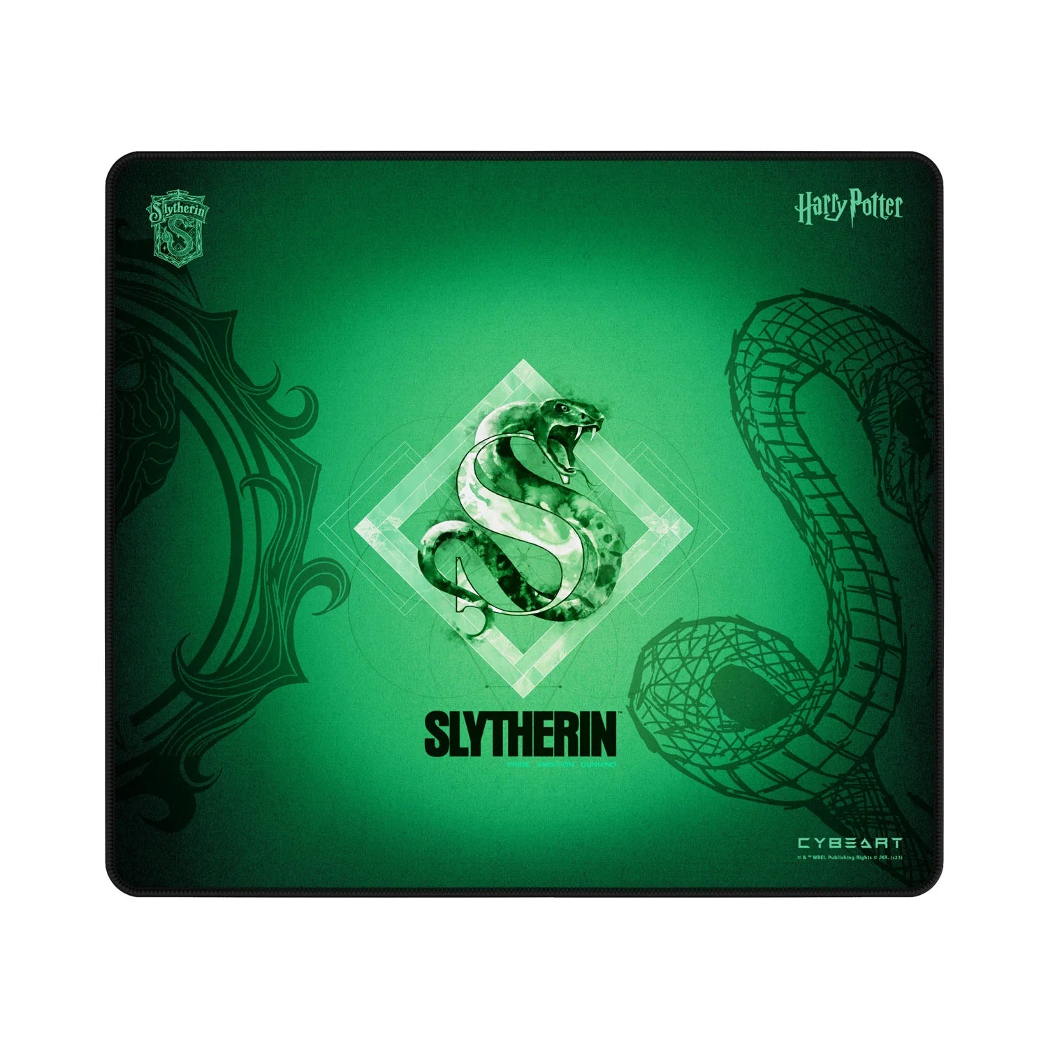 Cybeart | Slytherin Gaming Mouse Pad