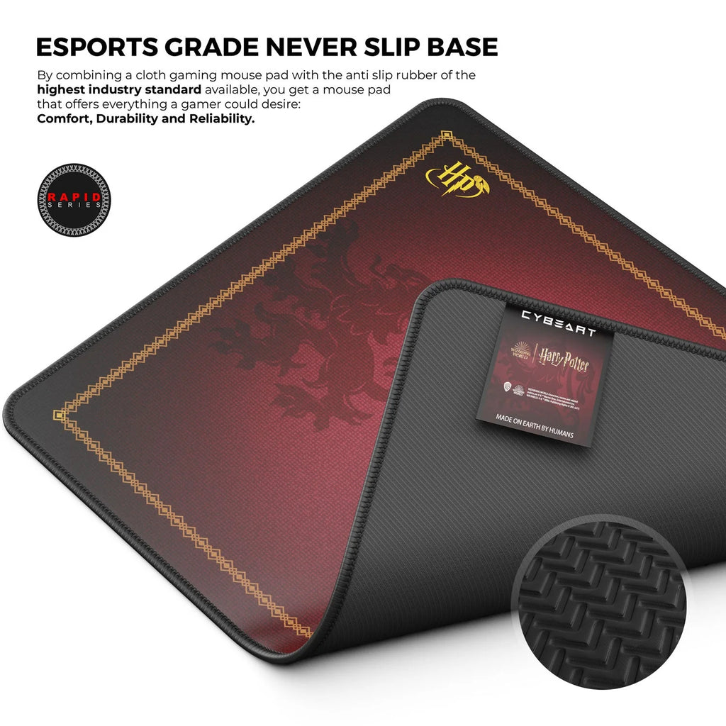 Cybeart | Gryffindor Classic Gaming Mouse Pad