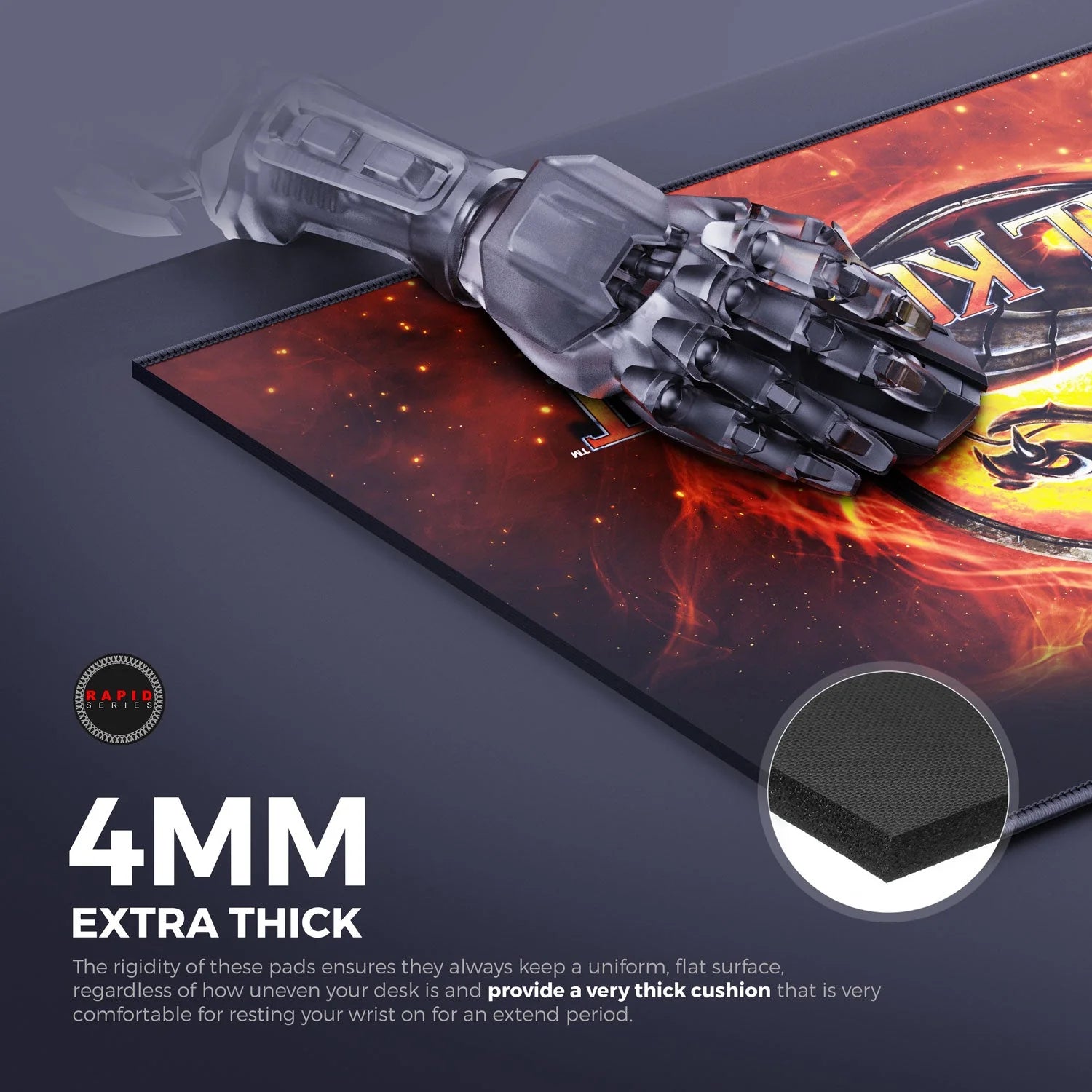 Cybeart | Mortal Kombat Gaming Mouse Pad
