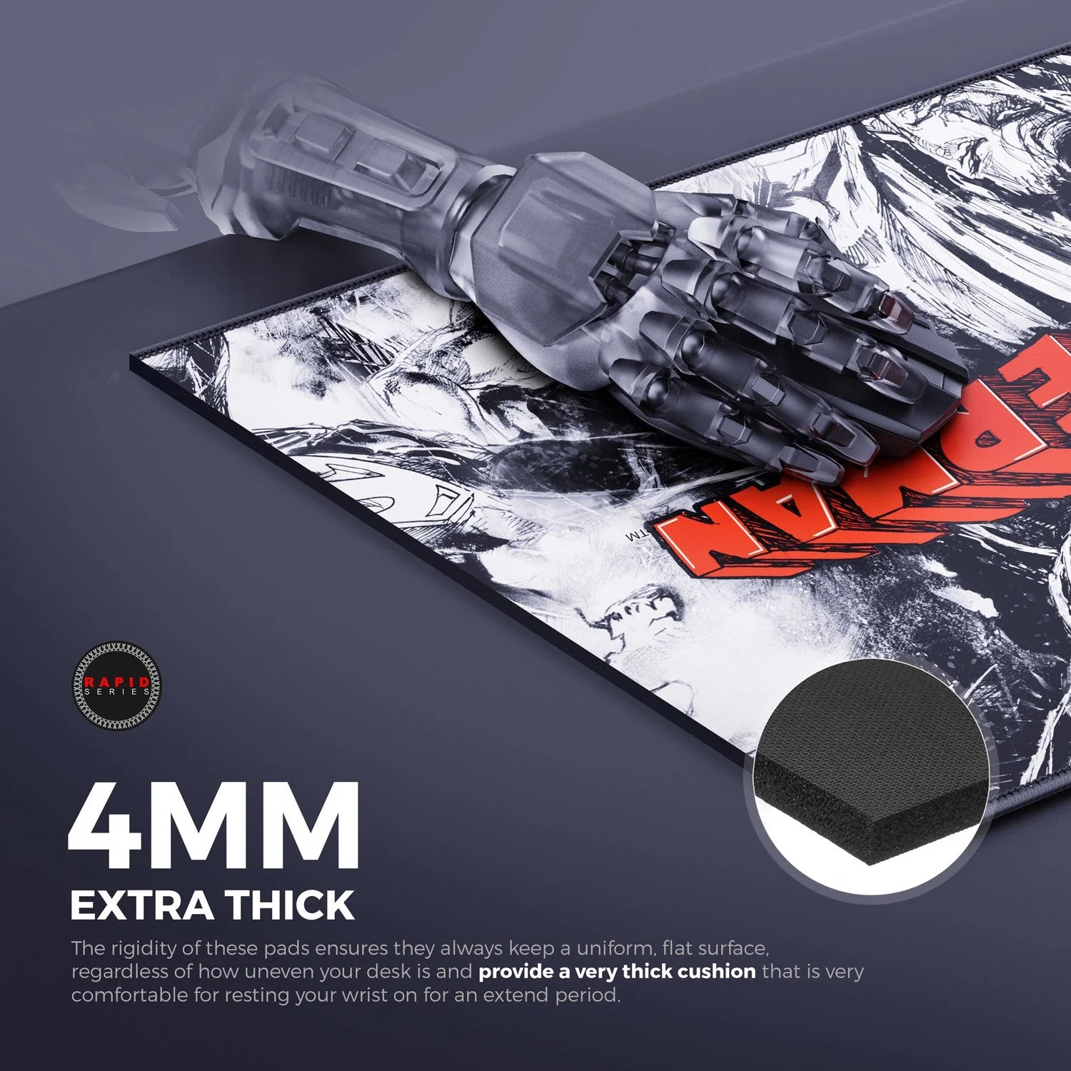 Cybeart | Superman Jim Lee Edition Gaming Mouse Pad