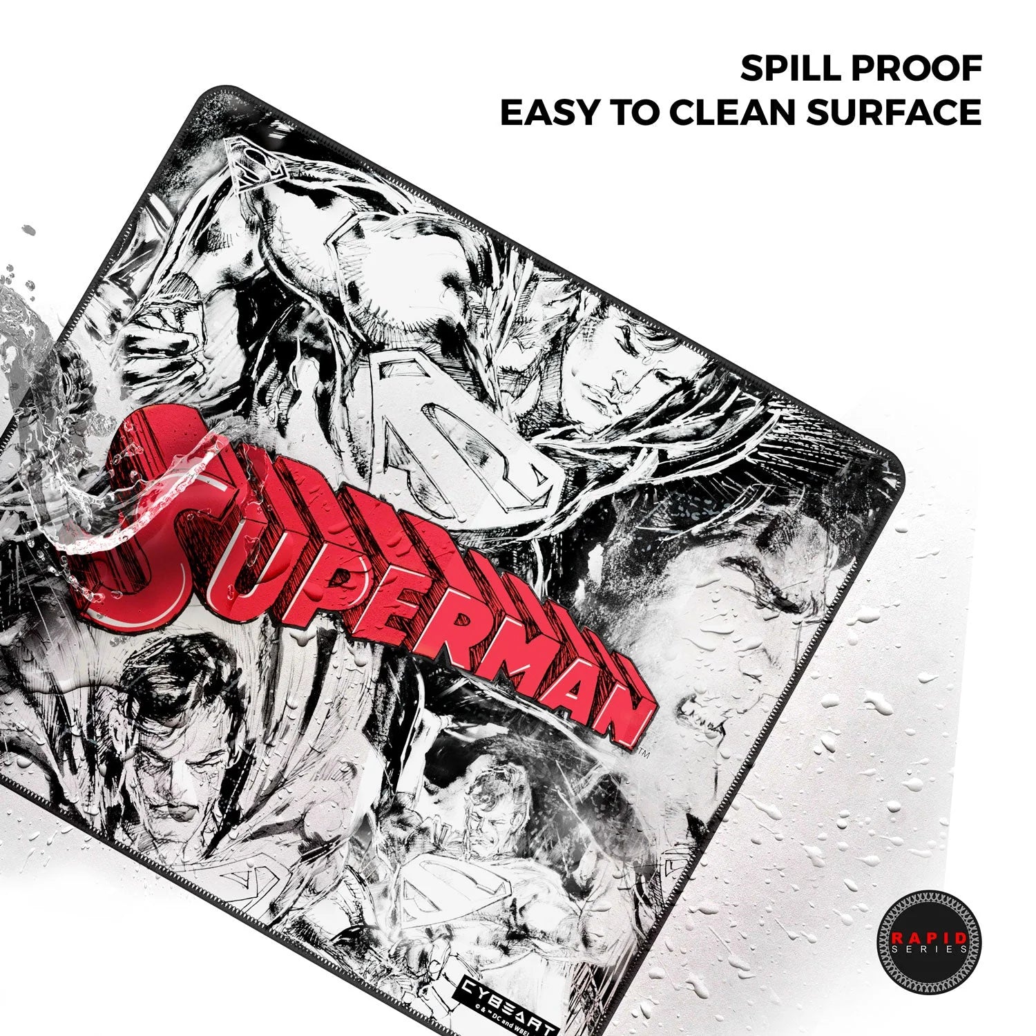 Cybeart | Superman Jim Lee Edition Gaming Mouse Pad