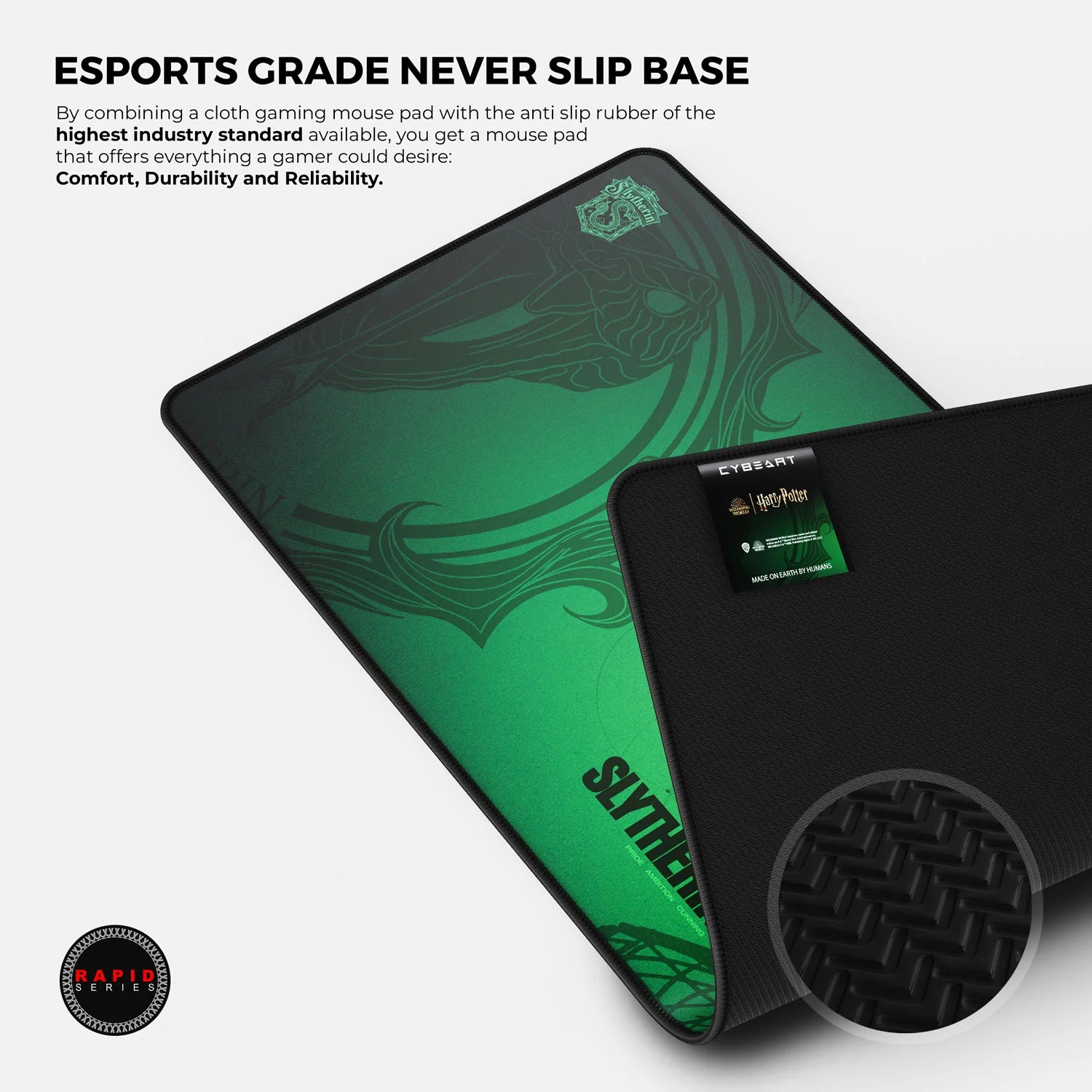 Cybeart | Slytherin Gaming Mouse Pad