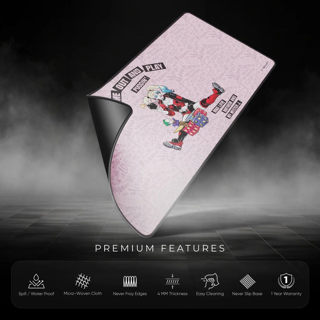 Cybeart | Harley Quinn Gaming Mouse Pad