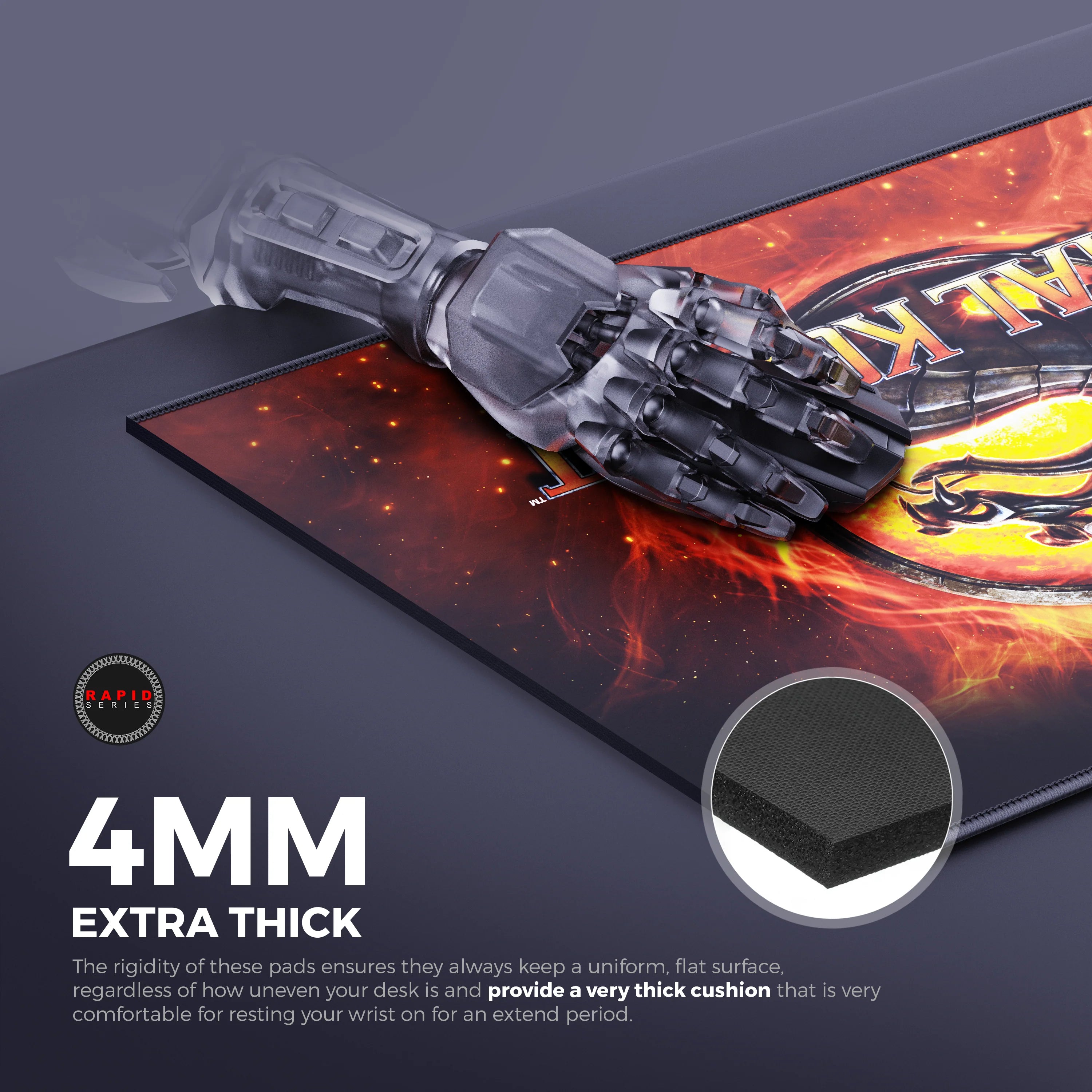 Cybeart | Mortal Kombat Gaming Mouse Pad