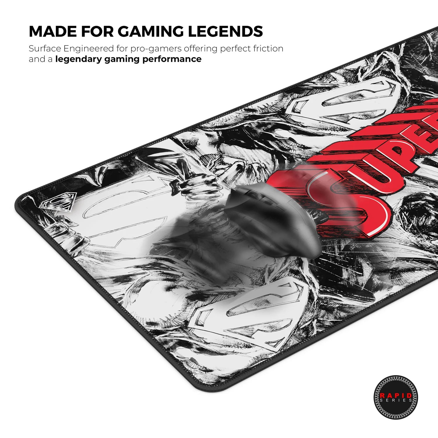 Cybeart | Superman Jim Lee Edition Gaming Mouse Pad