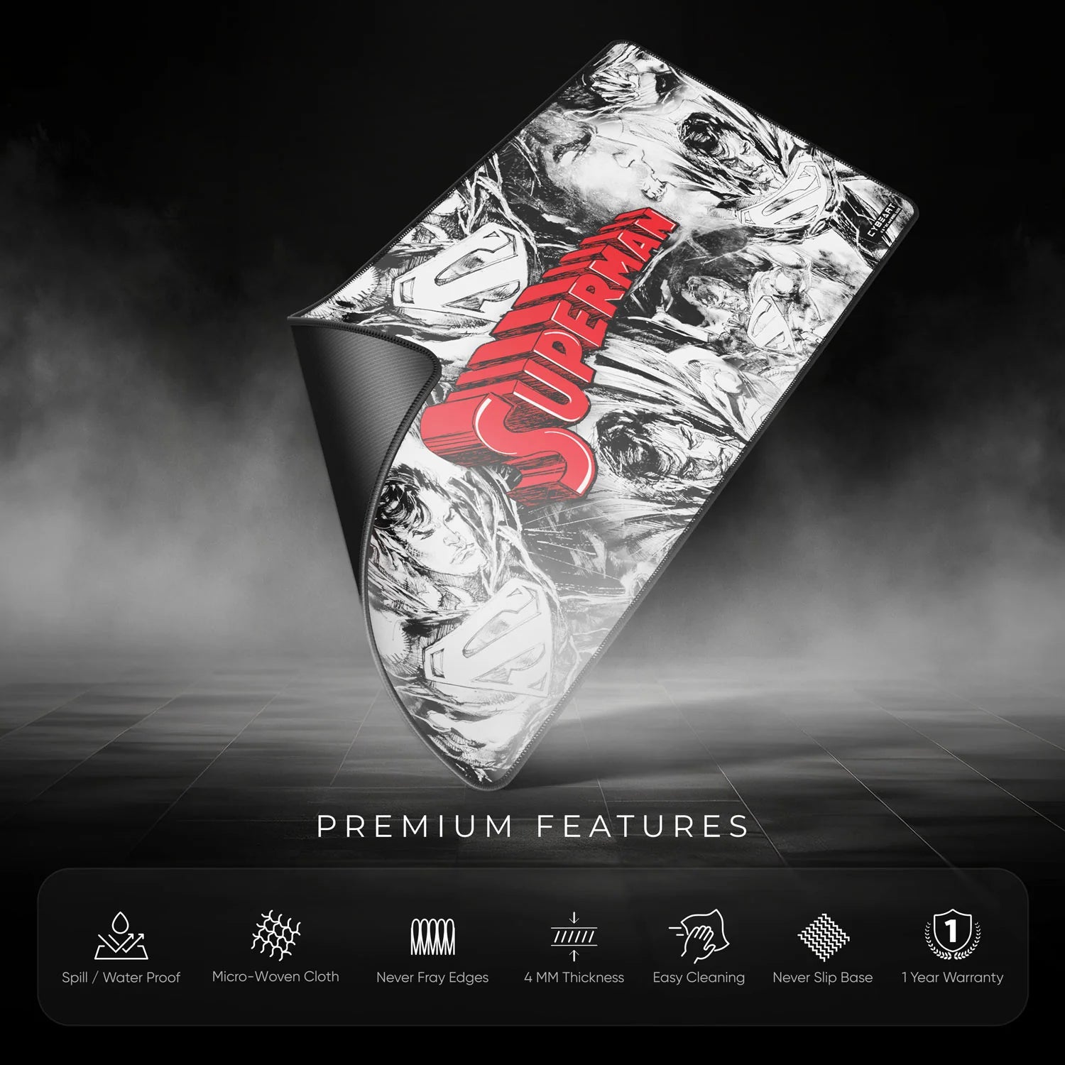 Cybeart | Superman Jim Lee Edition Gaming Mouse Pad