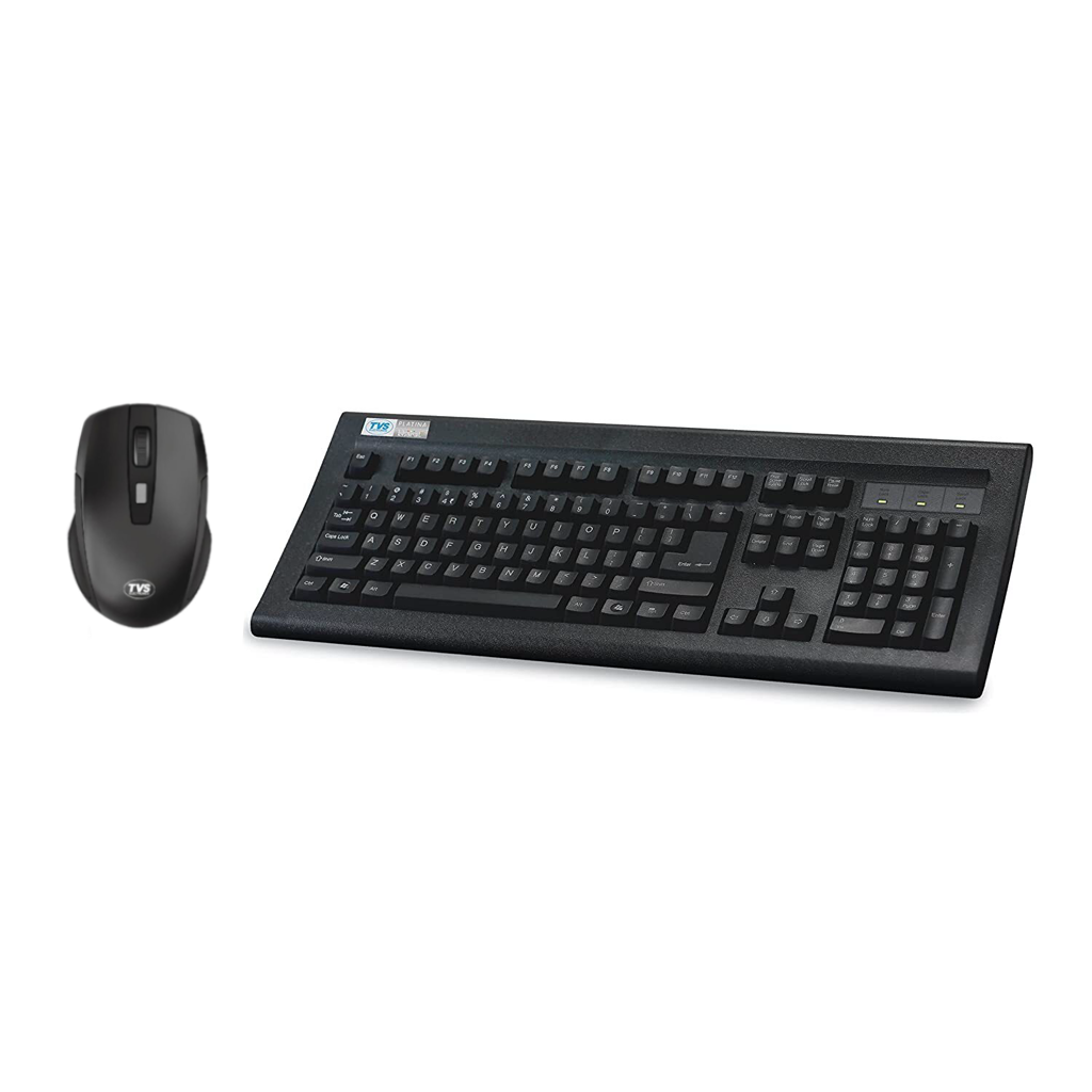 TVS Gold Platina Wireless Mechanical Keyboard & Mouse Combo