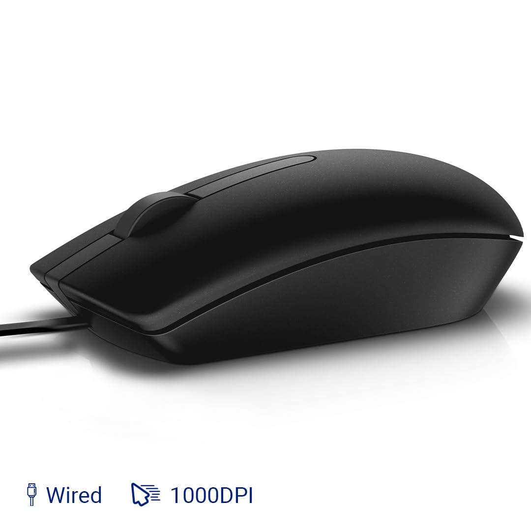 Dell MS116 USB Wired Mouse