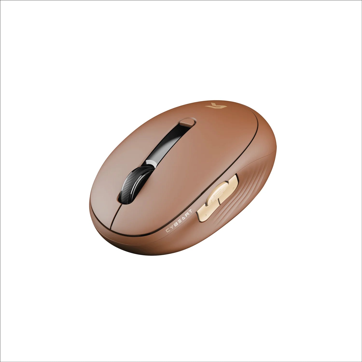 CYBEART | Pocket Wireless Ergonomic Mouse- Mocha Mousse
