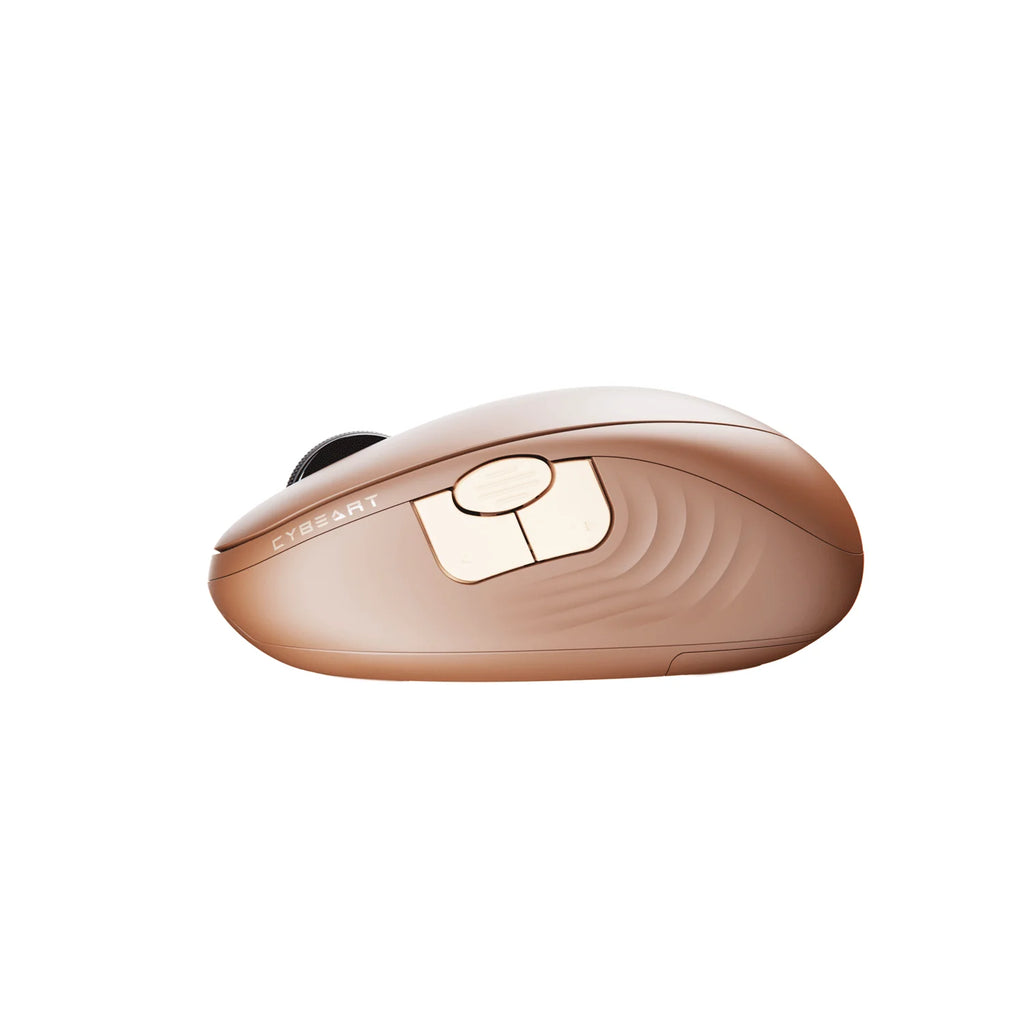 CYBEART | Pocket Wireless Ergonomic Mouse- Mocha Mousse
