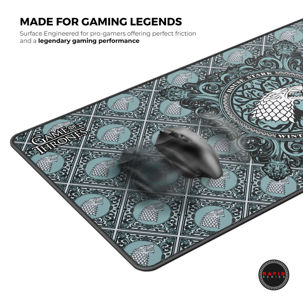 Cybeart | House Stark - Game of Thrones Gaming Mouse Pad