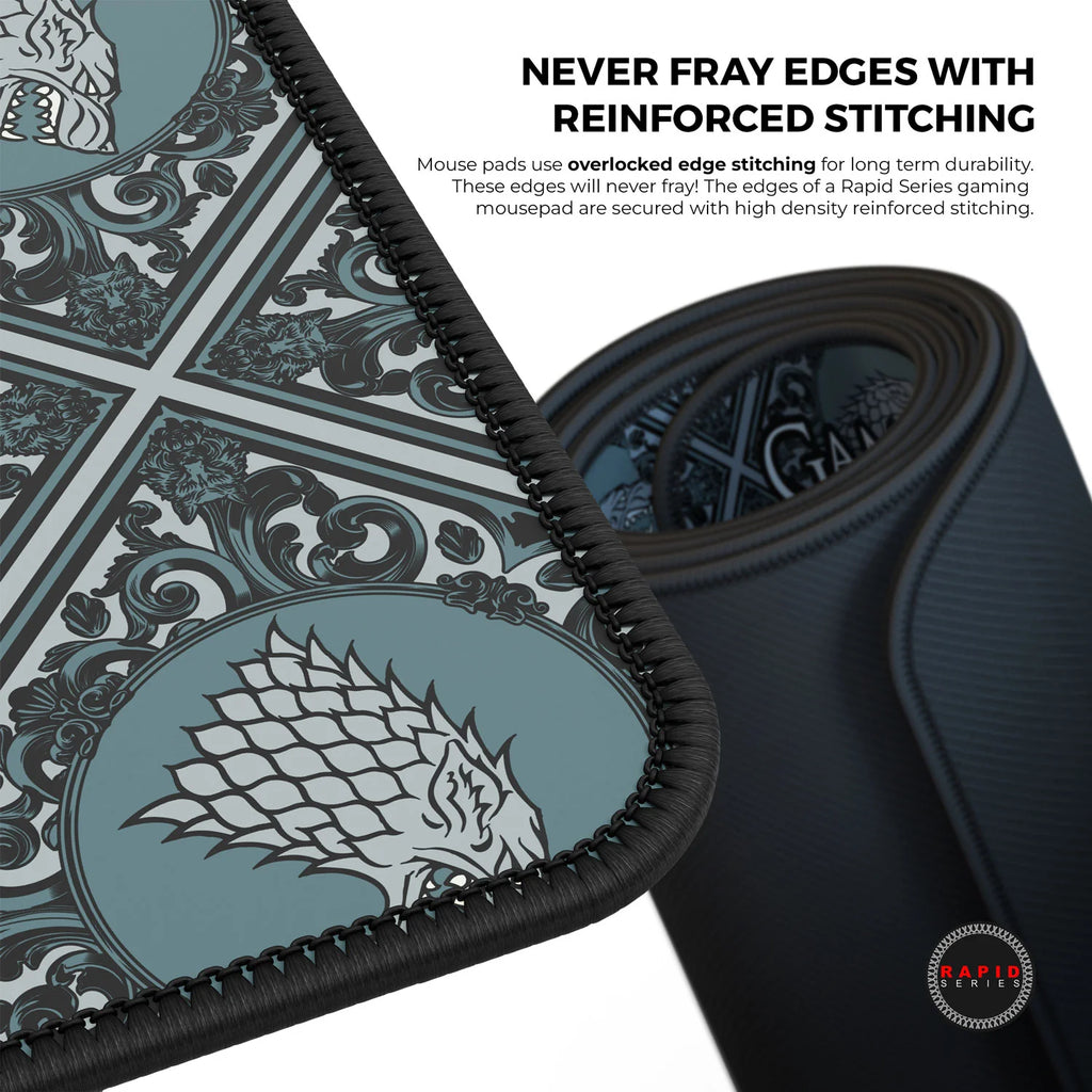 Cybeart | House Stark - Game of Thrones Gaming Mouse Pad