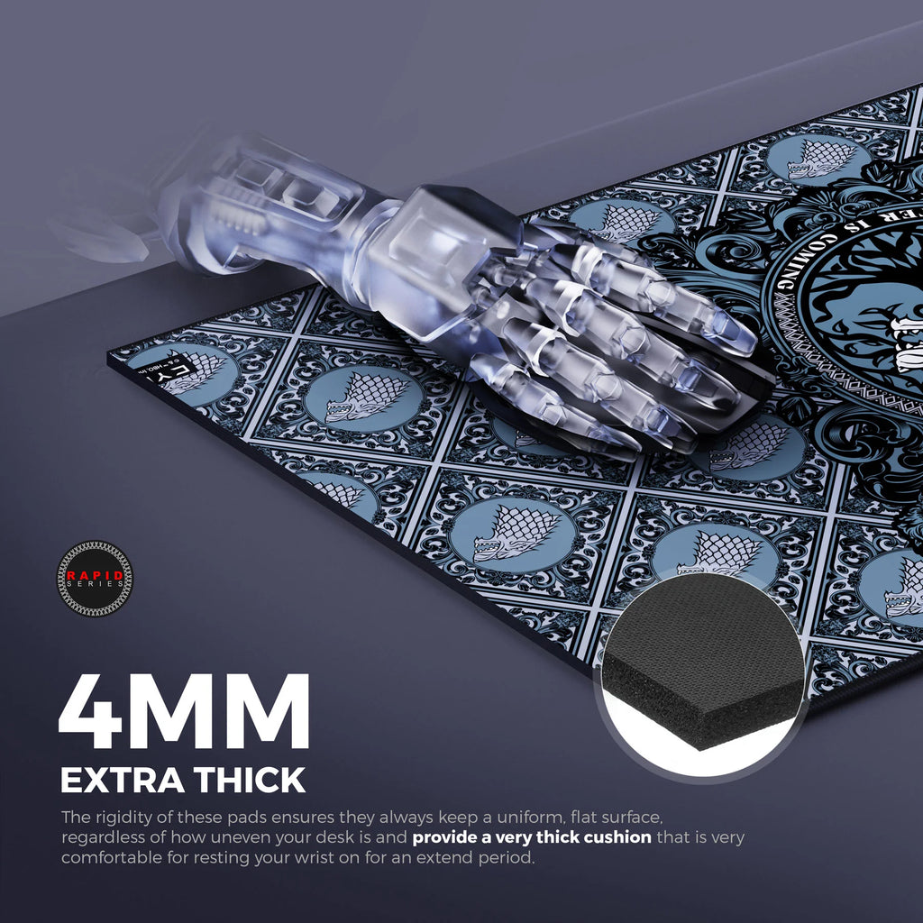 Cybeart | House Stark - Game of Thrones Gaming Mouse Pad