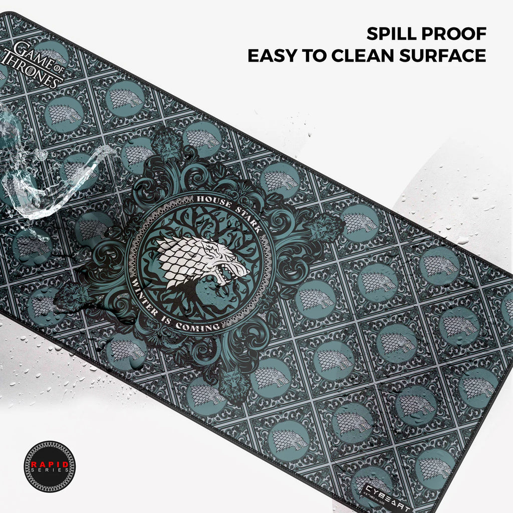 Cybeart | House Stark - Game of Thrones Gaming Mouse Pad