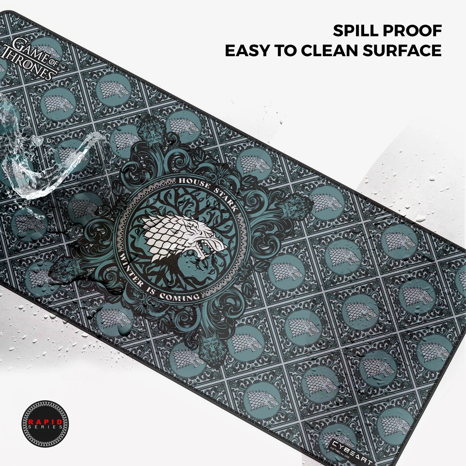 Cybeart | House Stark - Game of Thrones Gaming Mouse Pad