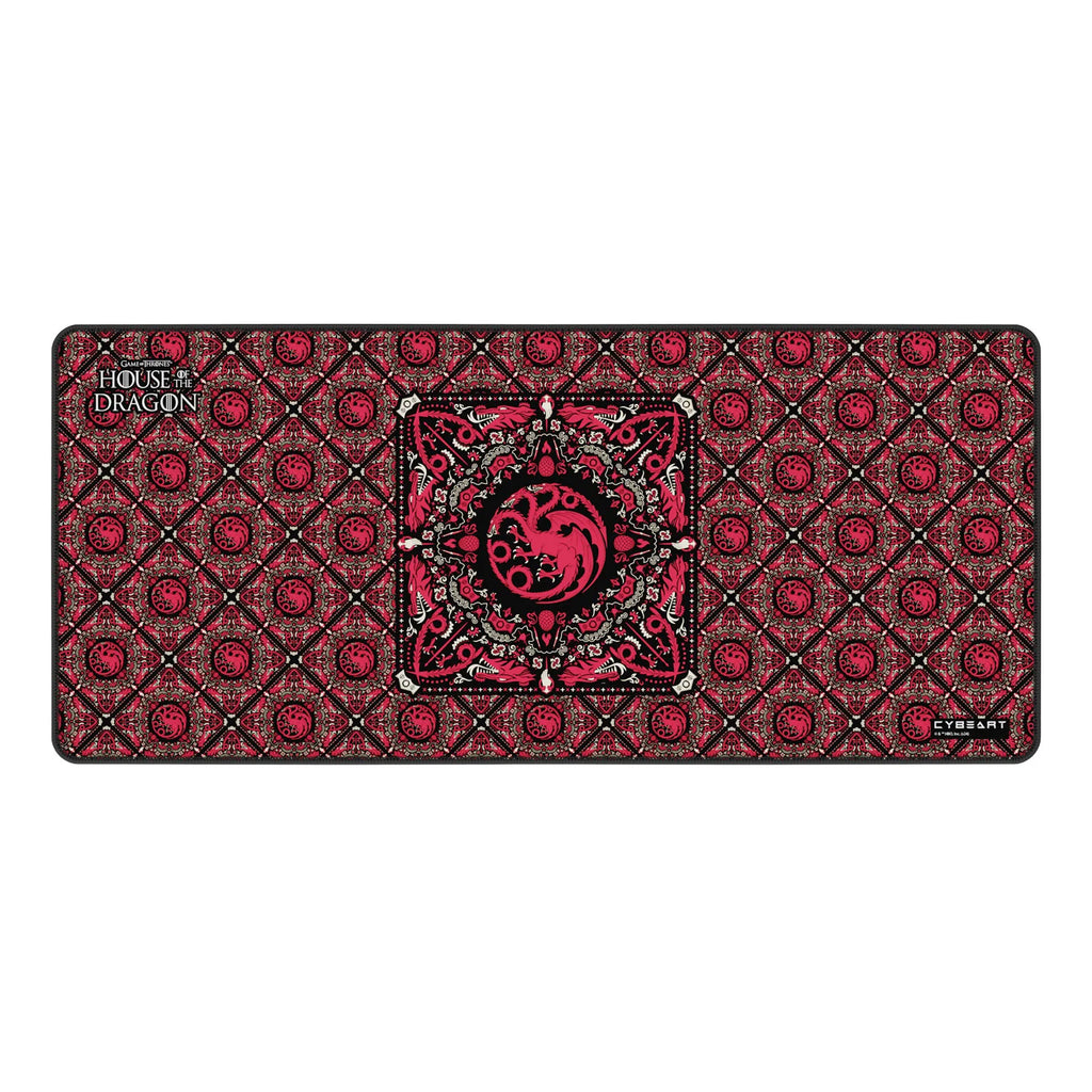 Cybeart | House Targaryen - House of Dragons Gaming Mouse Pad