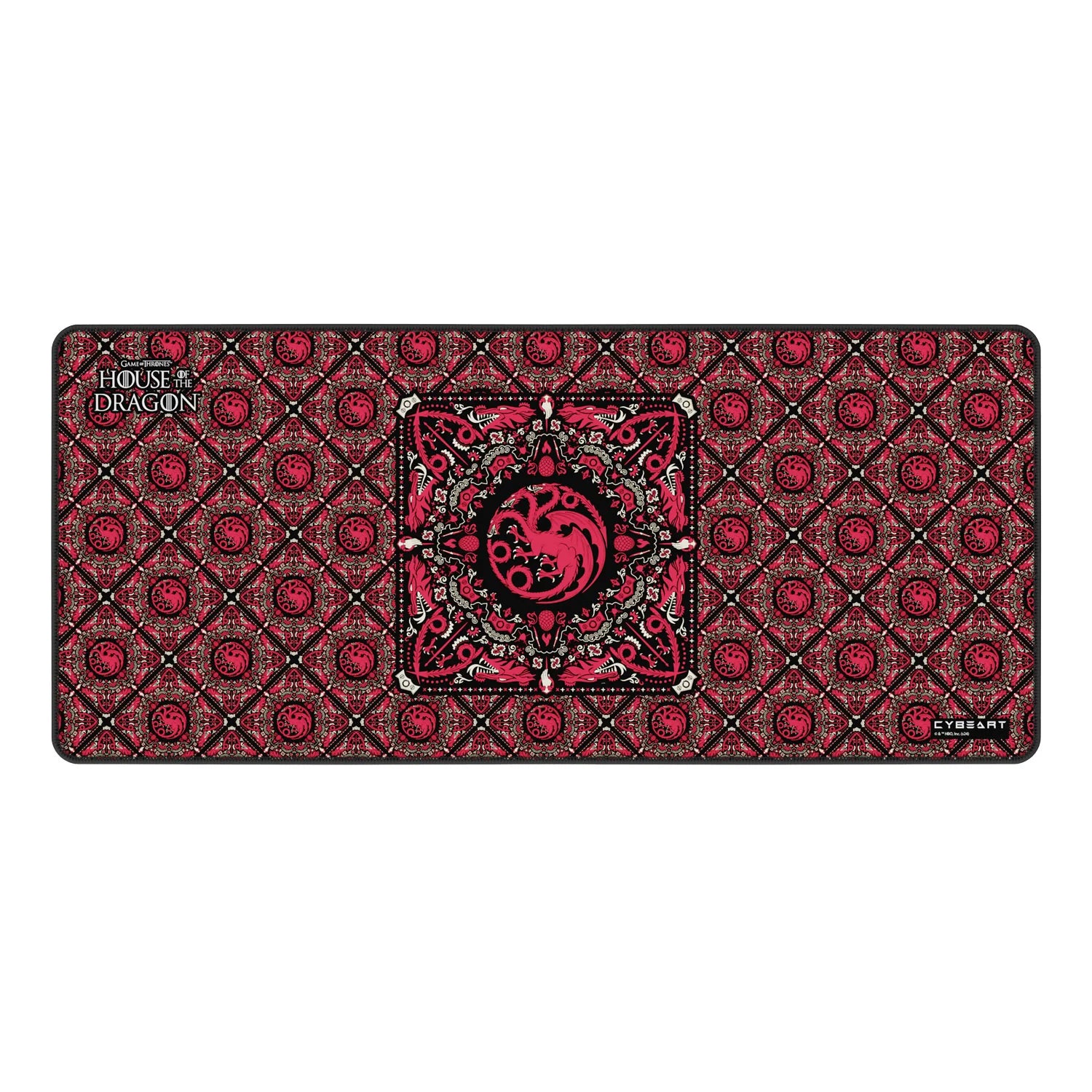 Cybeart | House Targaryen - House of Dragons Gaming Mouse Pad