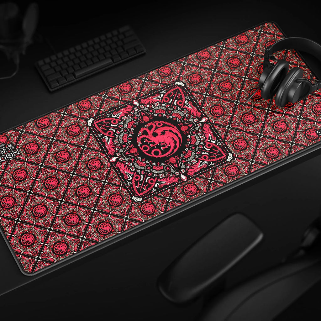 Cybeart | House Targaryen - House of Dragons Gaming Mouse Pad