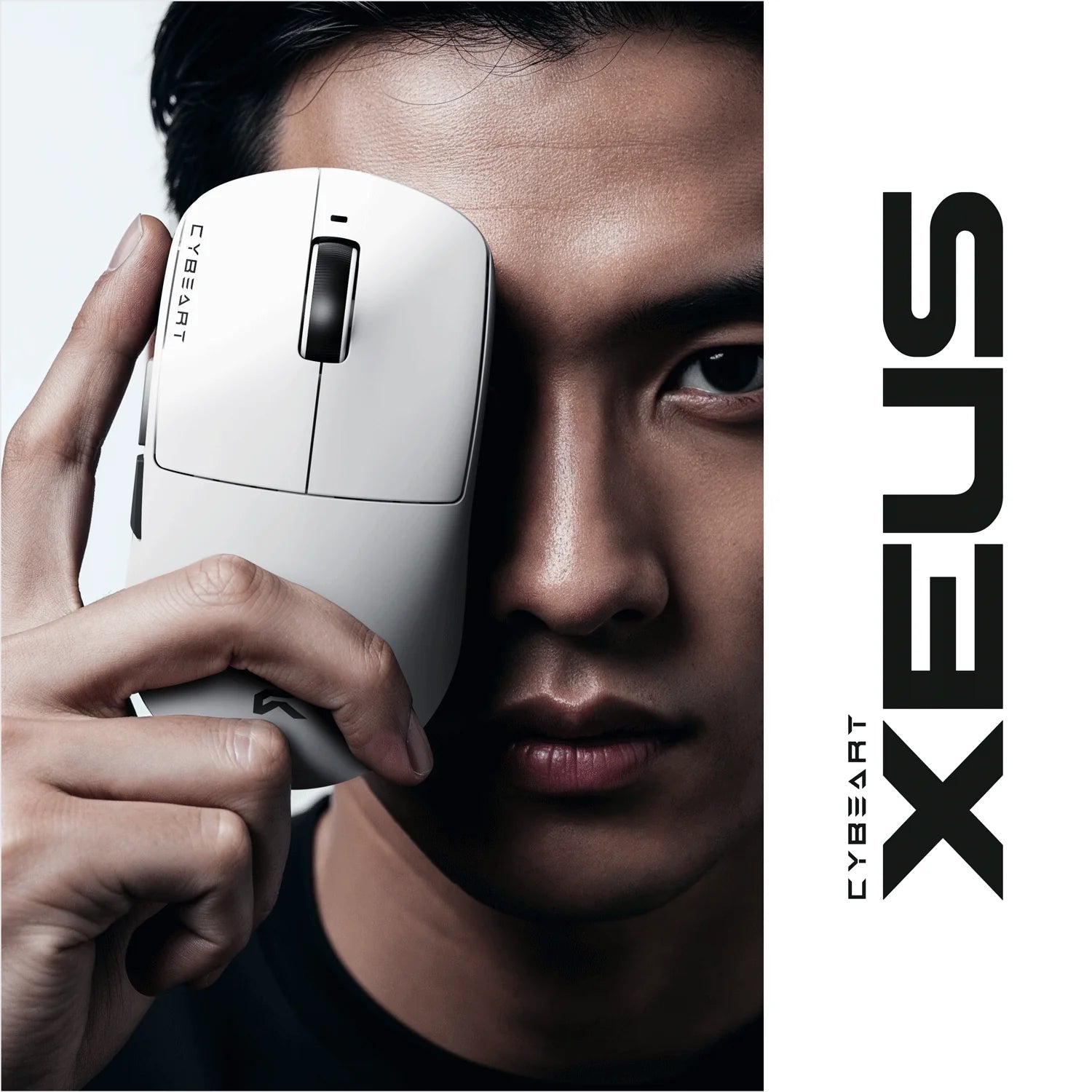 CYBEART | Xeus - 8K 39g Ultra-light Tri-Mode Wireless Gaming Mouse - White