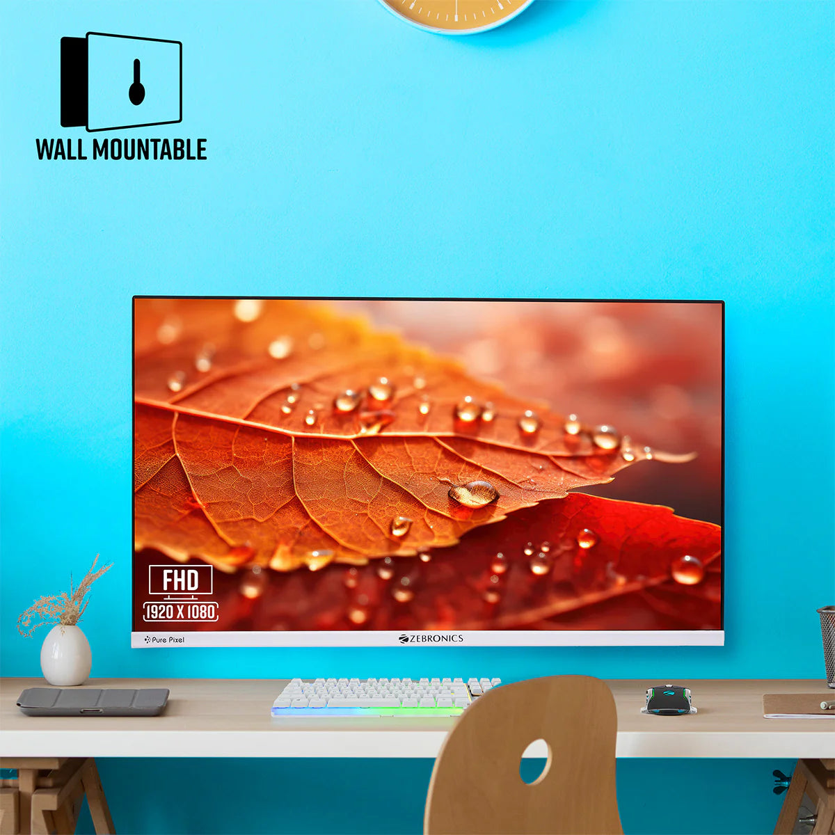 ZEBRONICS EA124 24″ FHD LED Monitor
