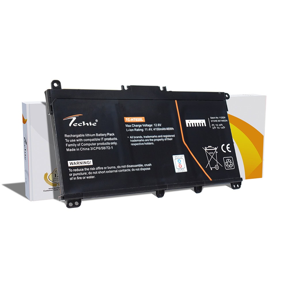 Techie Pro Series Laptop Battery for HP HT03XL