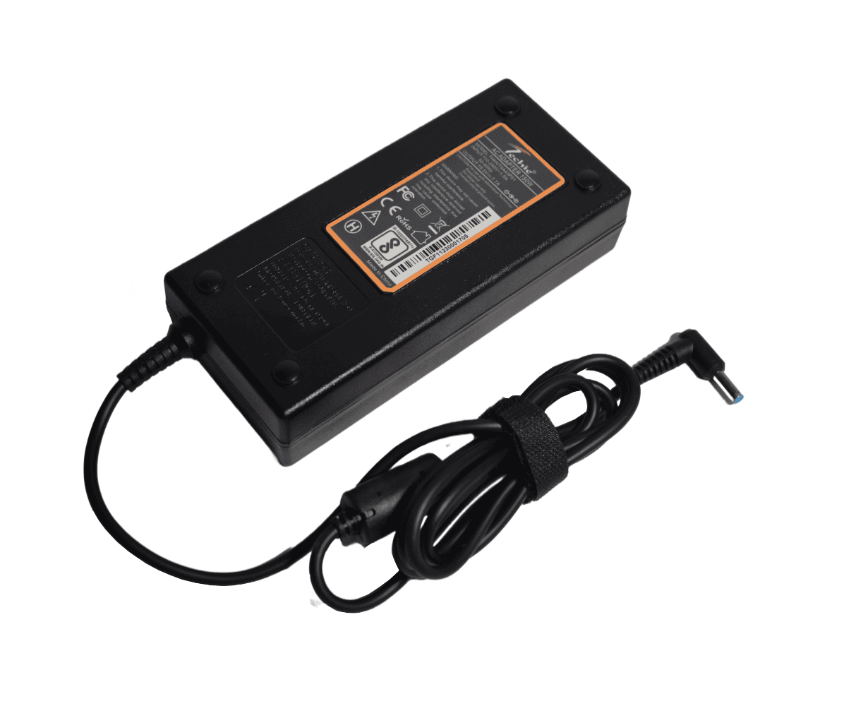 Techie Compatible HP 150W Laptop Charger for HP Omen 15-AX, 15T-AX, 17-W, 17T-W (19.5V, 7.7A) | 4.5 × 3.0 mm Blue Tip
