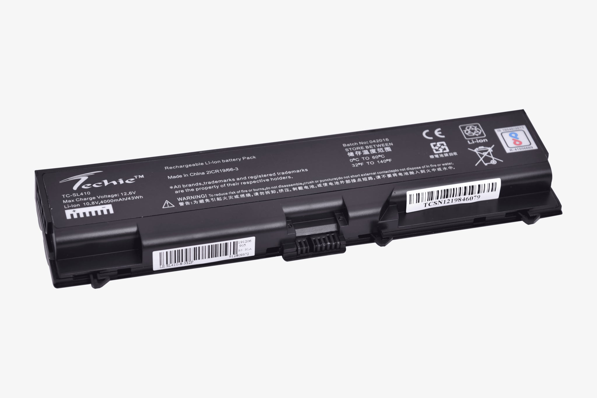 Techie Compatible Laptop Battery for Lenovo ThinkPad Series (SL410 Series Compatible)