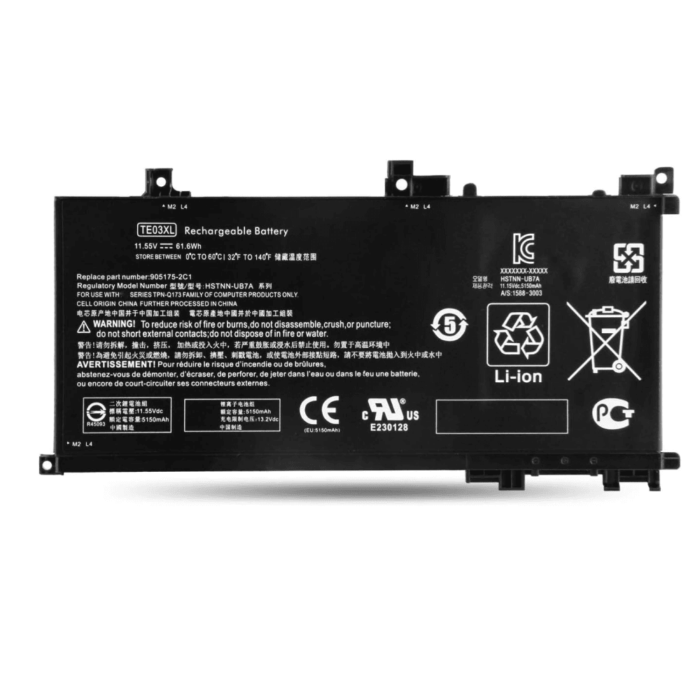 Techie Compatible Laptop Battery for HP Omen 15-AX000NA / Pavilion 15-BC000NE (TE03XL / TE04XL)