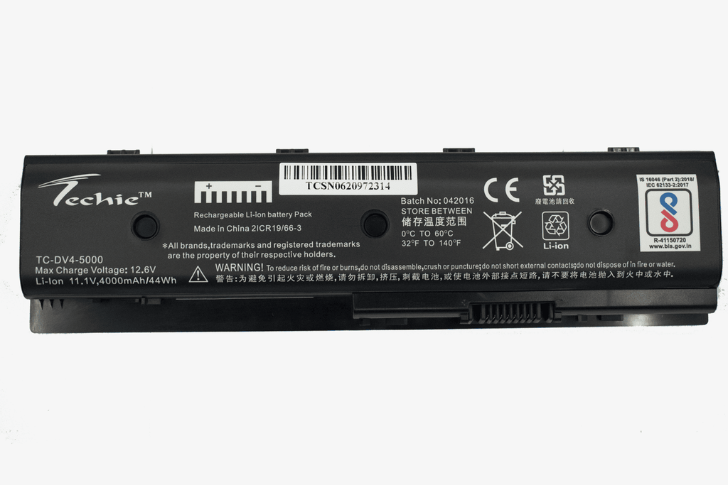 Techie Compatible Laptop Battery for HP DV4-5000 – MO09 / MO06 (Envy DV6-7200 / DV7-7200 / M6-1100 / Pavilion DV6-7000 / DV7-7000 Series)