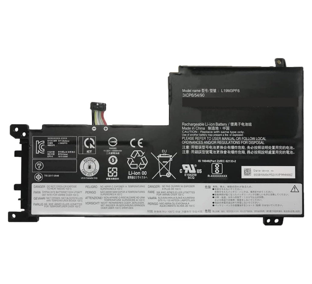 Techie Compatible Laptop Battery for Lenovo IdeaPad 5-15ALC05 Series (L19L3PF2)