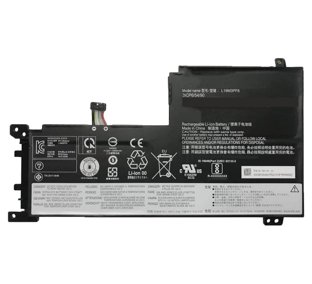 Techie Compatible Laptop Battery for Lenovo IdeaPad 5-15ALC05 Series (L19L3PF2)