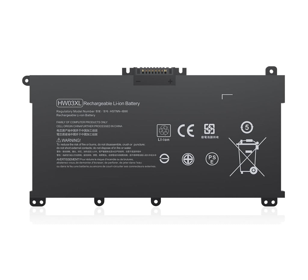 Techie Compatible Laptop Battery for HP HW03XL – HSTNN-DB9Y / HSTNN-IB90 (Pavilion 15-EG / 15-EH Series)