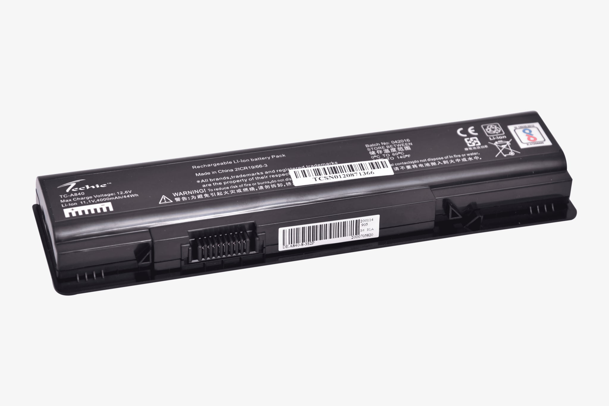 Techie Compatible Laptop Battery for Dell Vostro 1014 / 1015 / 1088 (A840)
