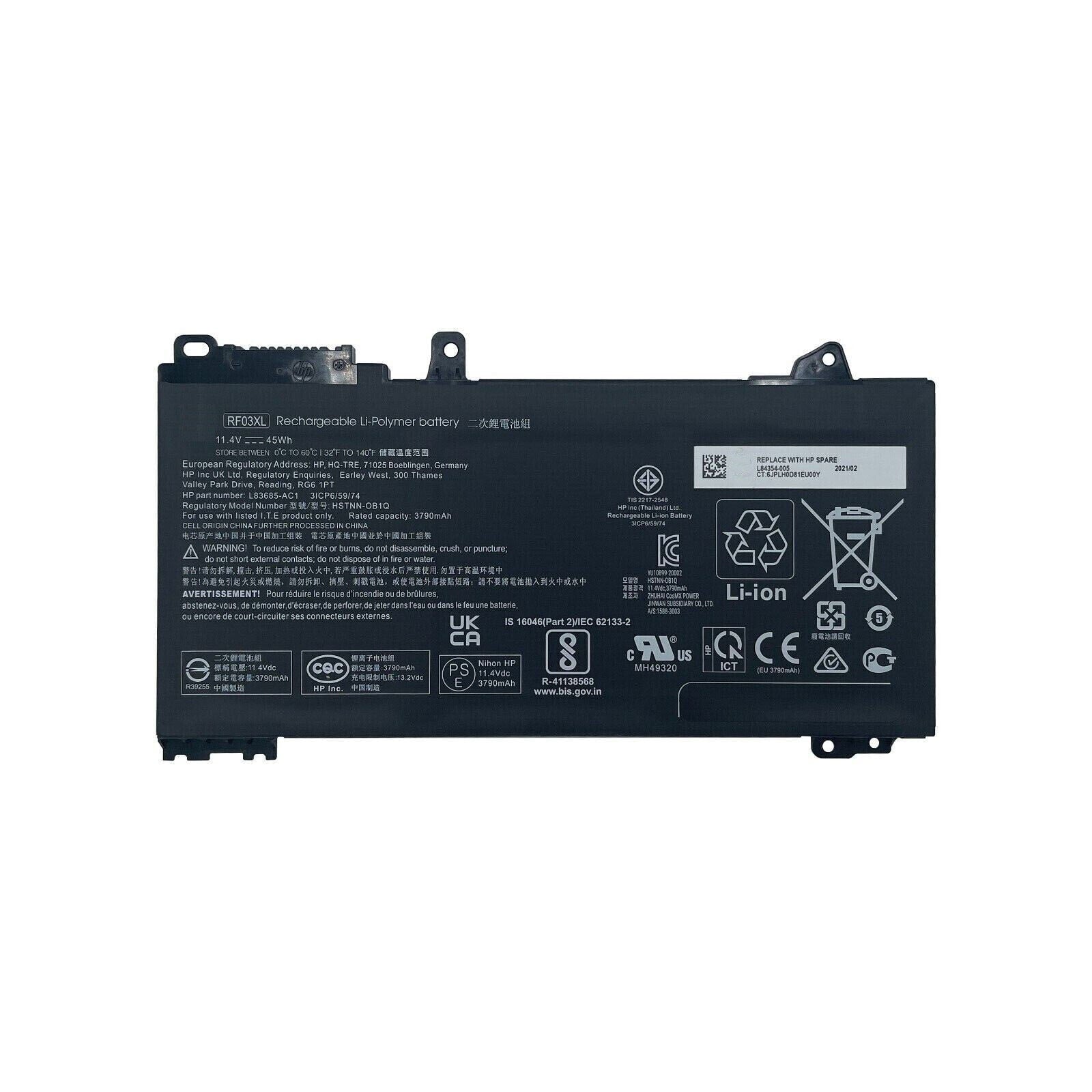 Techie Compatible Laptop Battery for HP Pavilion x360 / ProBook Series (RF03XL) Series Laptops